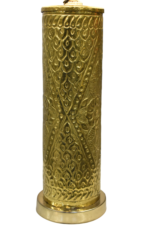 Royal Aura Brass Table Lamp (Pair)