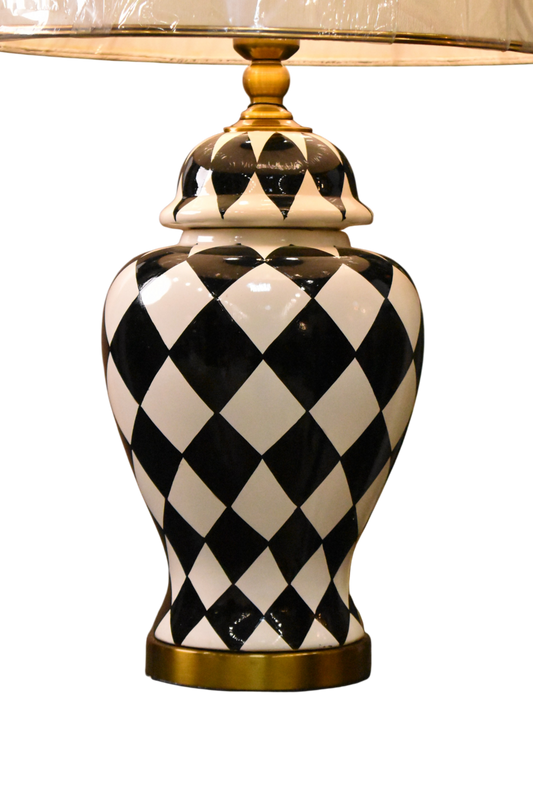 Ivory Glow™ – Porcelain Candy Lamp Pair
