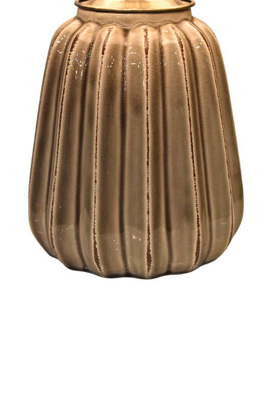 Rustic Terracotta Glow Table Lamp (Pair)