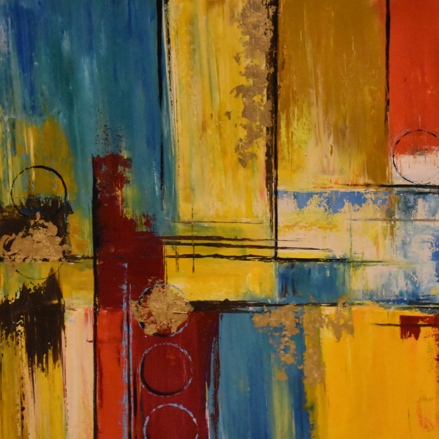 Ethereal Motion™ – Abstract Handmade Oil Painting