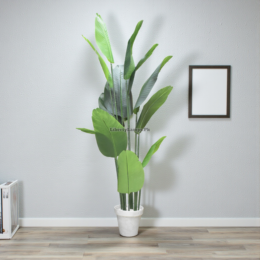 Artificial Banana Plant – Tall Lush Green Statement Décor