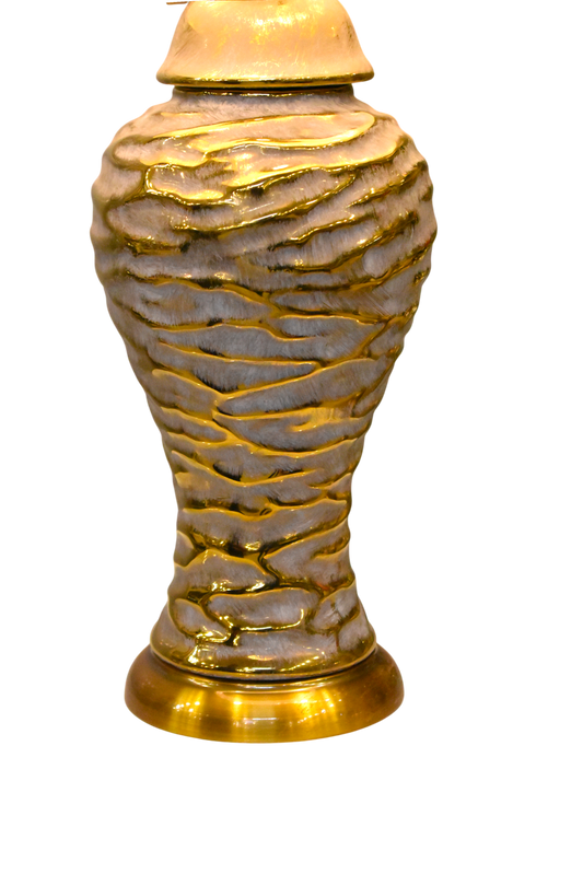 Terracotta Table Lamps – Pair