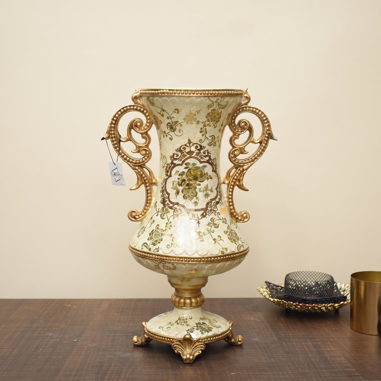 Regal Porcelain™ – Porcelain Vase (17 Inch Height)