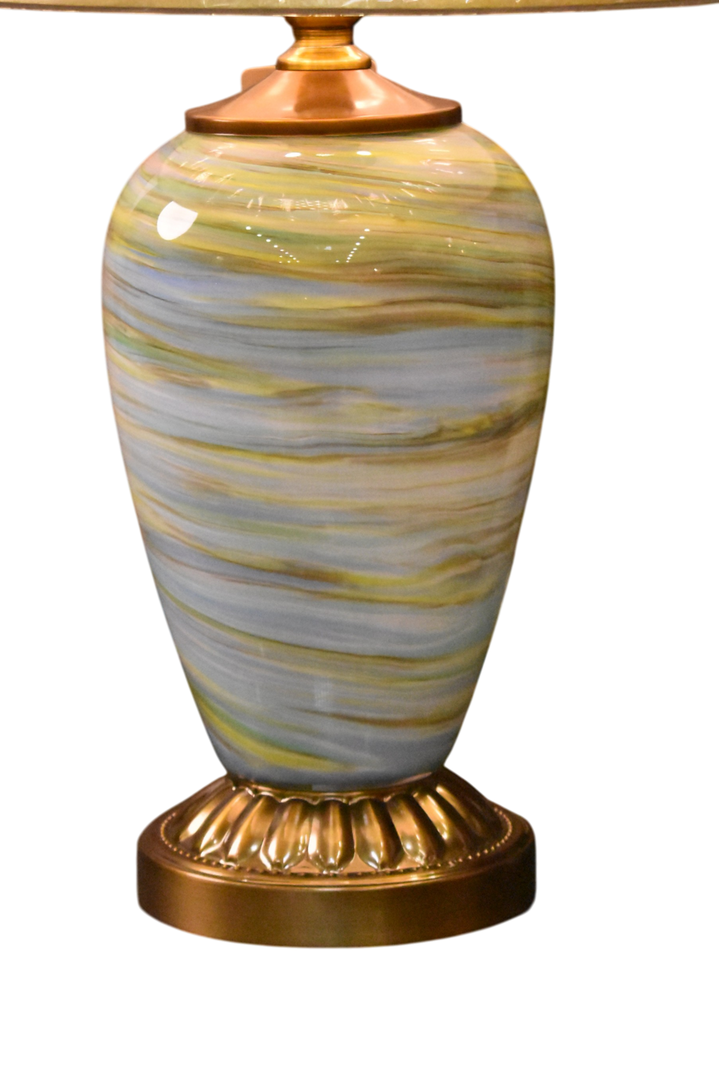 Aurora Prism™ – Multi-Colour Glass Lamp Pair (23 Inch Height)