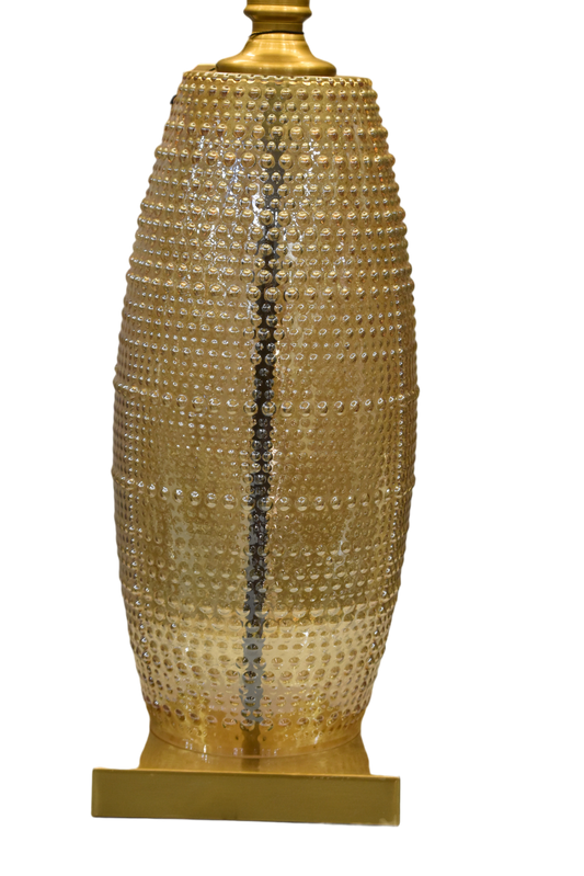 Textured Glow Designer Table Lamp (Pair)