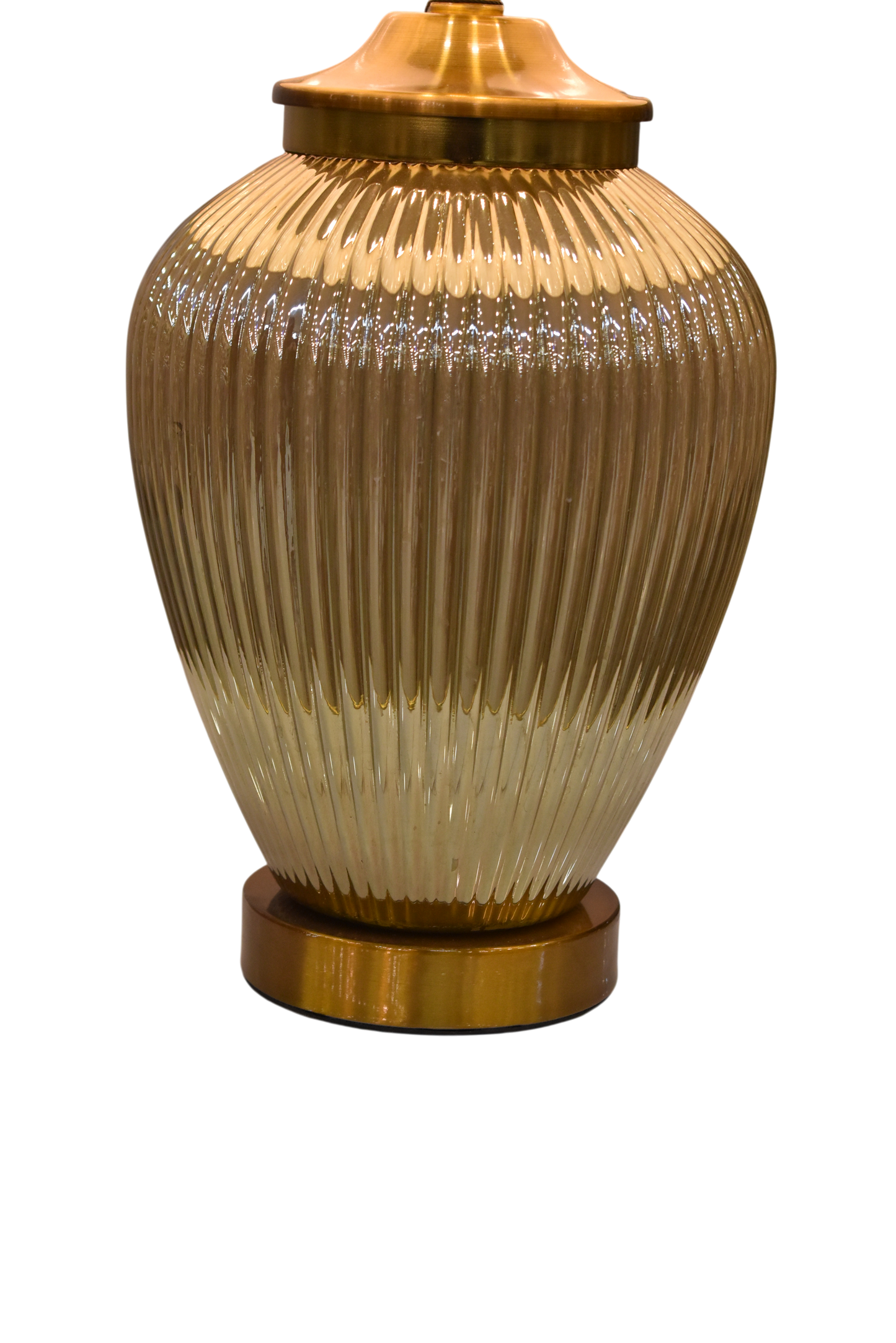 Radiant Irani Glass Glow Table Lamp (Pair)