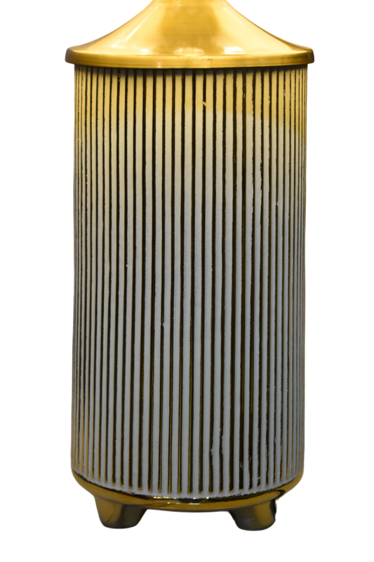 Handcrafted Terracotta Table Lamp – Natural Rustic Warmth