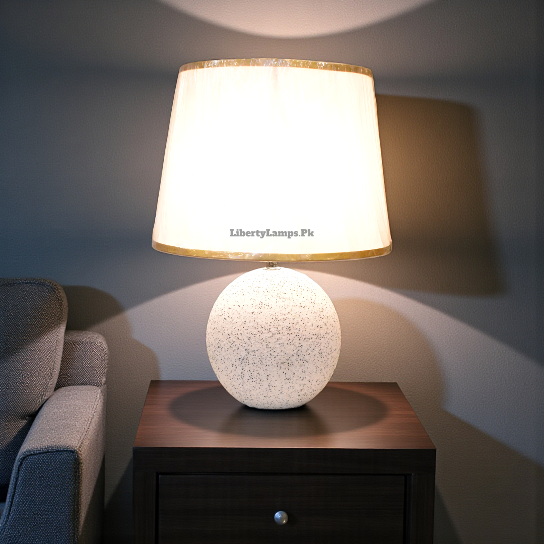 Terracotta Table Lamp – 17 Inch Height