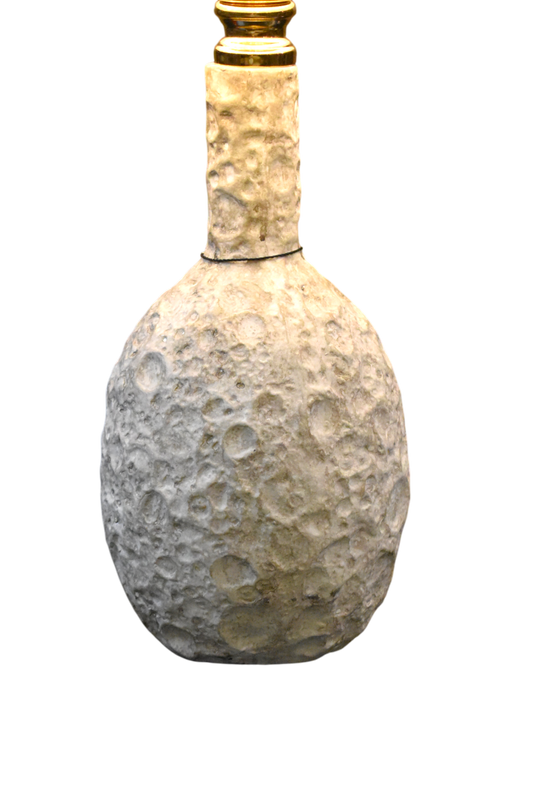 Alabaster Glow™ – White Terracotta Lamp Pair (18 Inch Height)