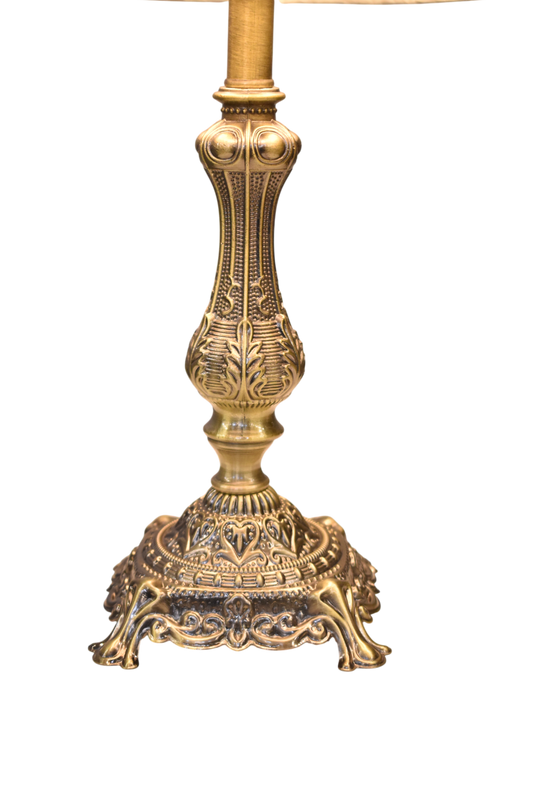 Vintage Steel Glow Metal Table Lamp (Pair)