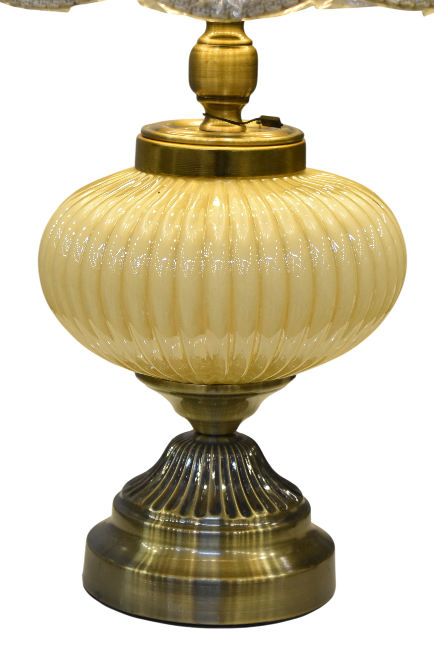 Crystal Veil Glass Table Lamp (Pair)