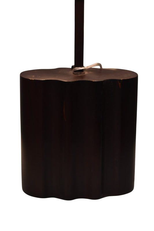 Rustic Wood Glow Table Lamp (Pair)