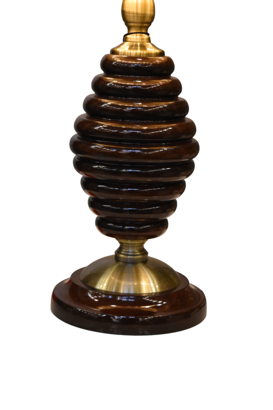 Natural Wood Table Lamp – Warm Classic Lighting