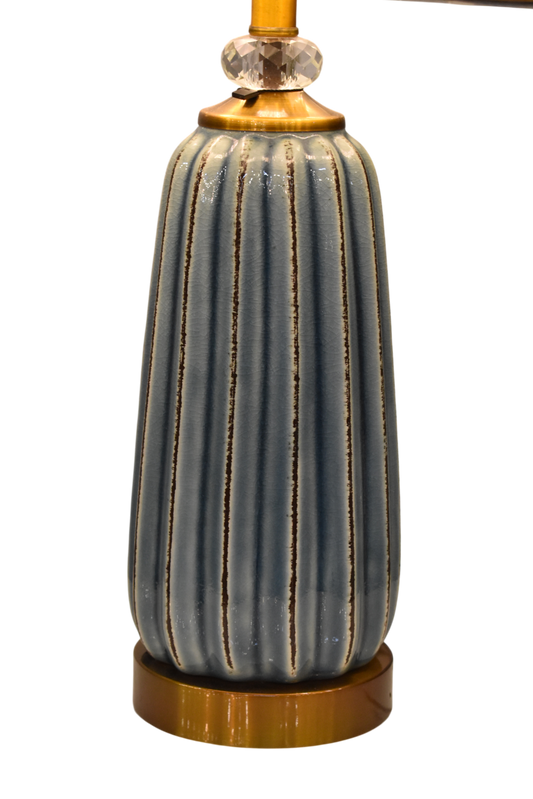 Earthstone Terracotta Glow Table Lamp (Pair)