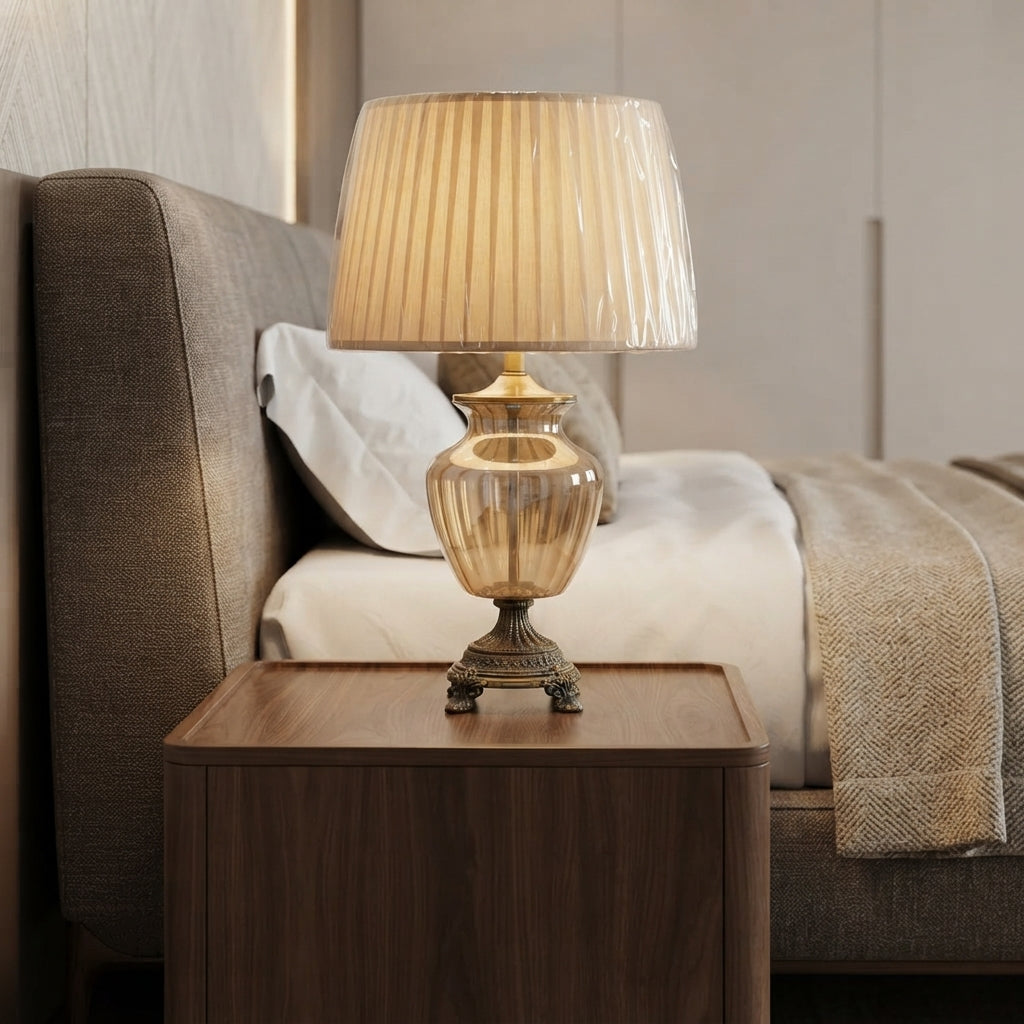 Dehlai Glass Lamp – Pair