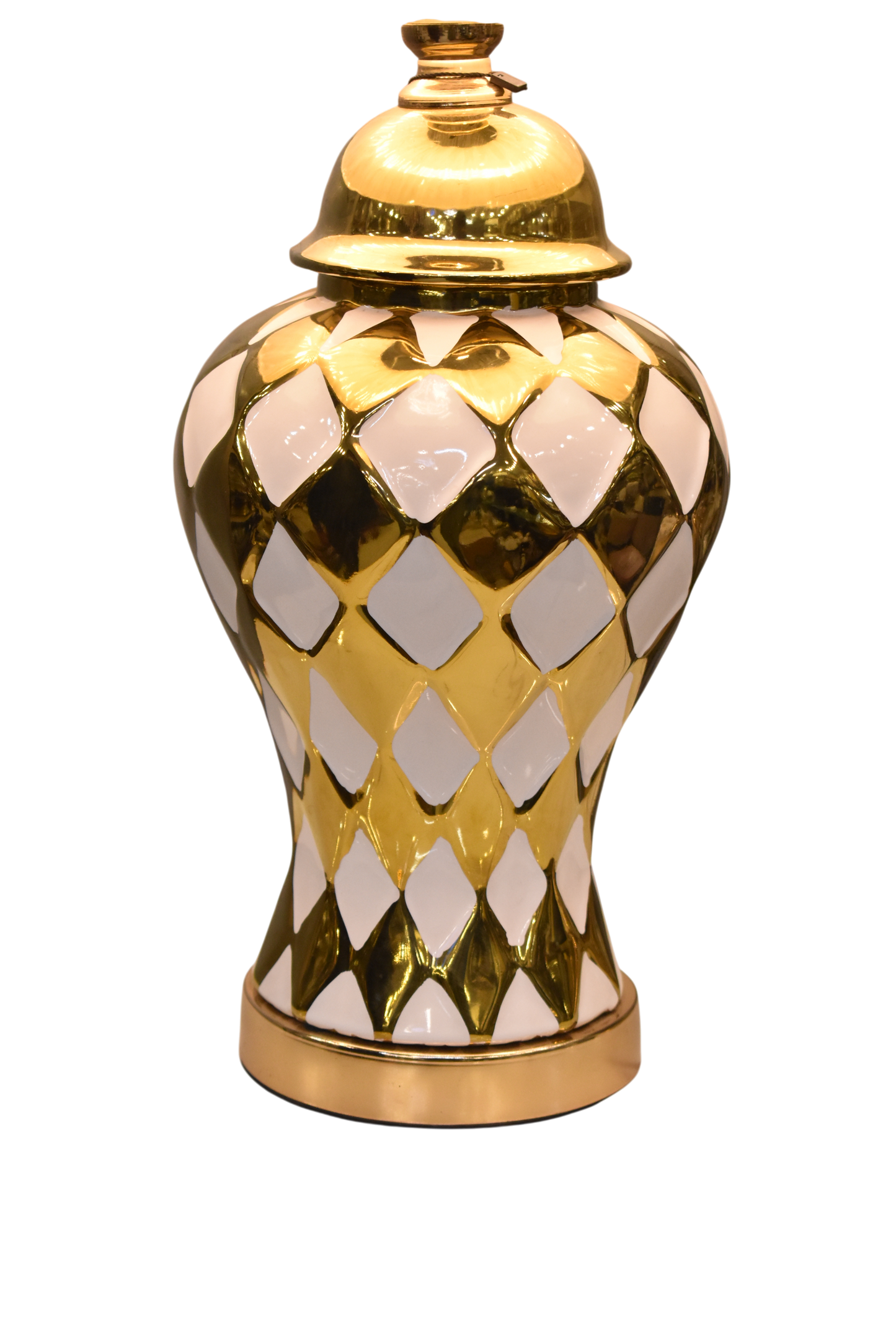 Classic Ivory Porcelain Table Lamp (Pair)