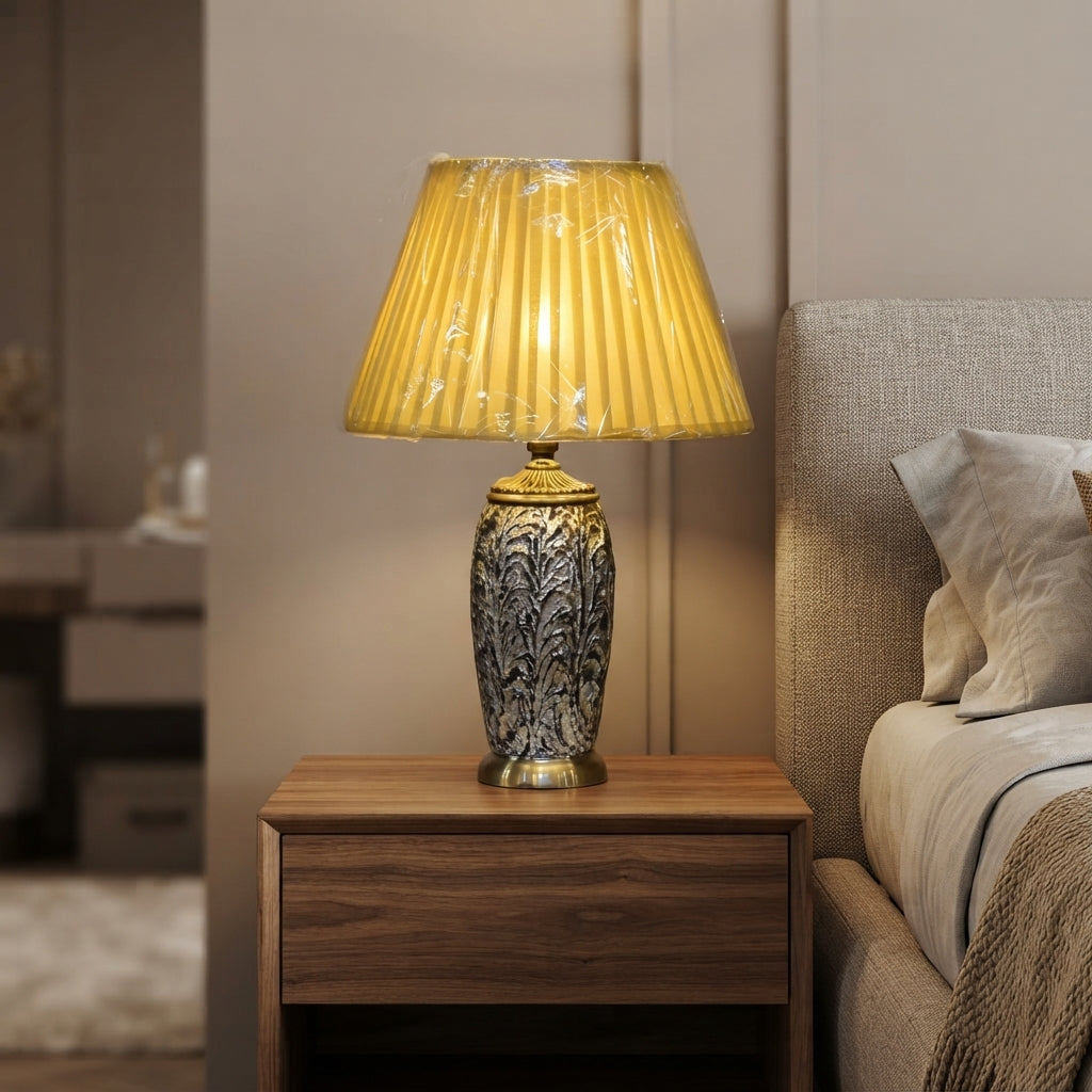 Terracotta Lamp – Pair