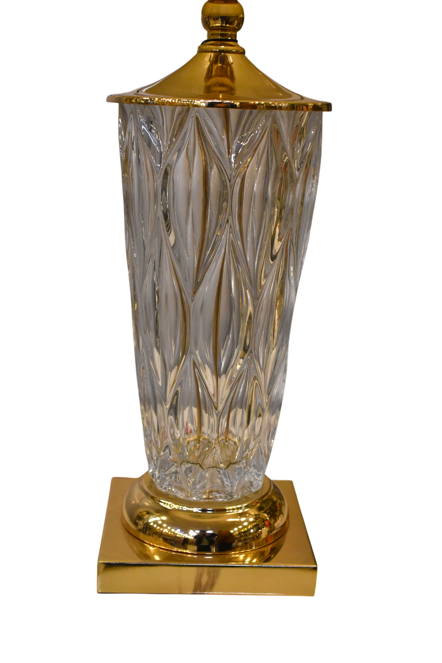 Crystal Candy Table Lamp – Tall Luxury Lighting Accent