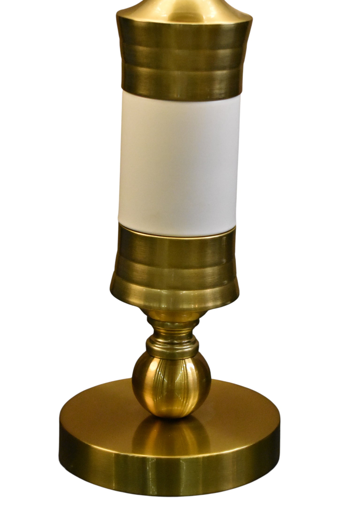 Auric Glow™ – Metal Gold-Colored Lamp Pair (21 Inch Height)