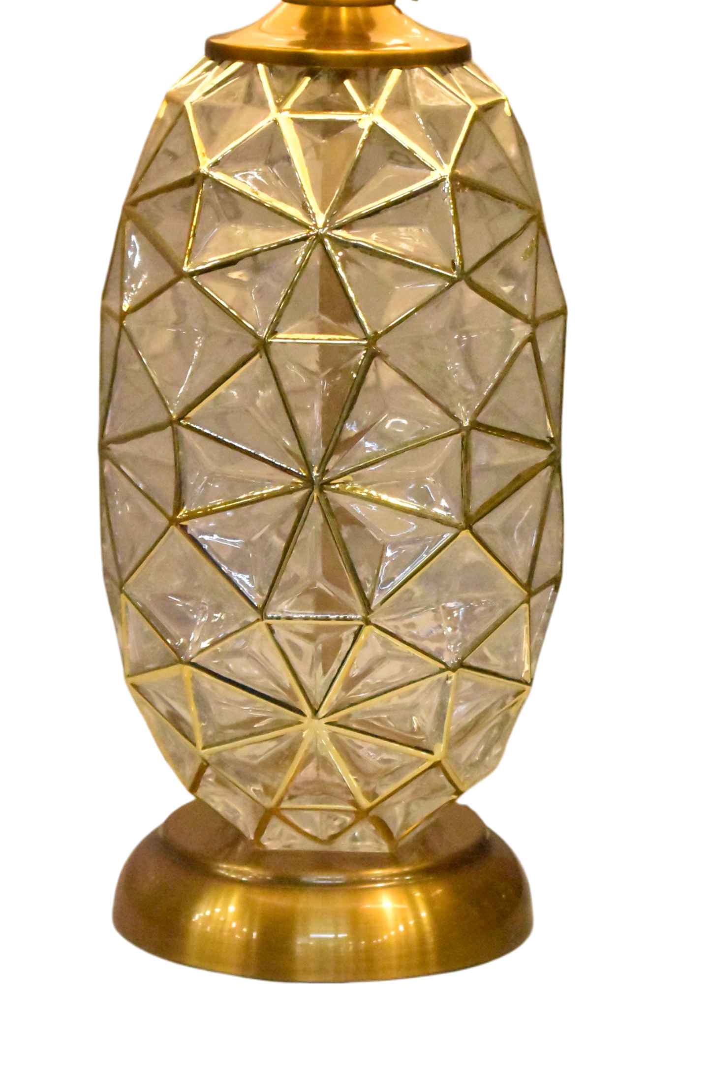 Crystal Aura™ – Glass Lamp Pair