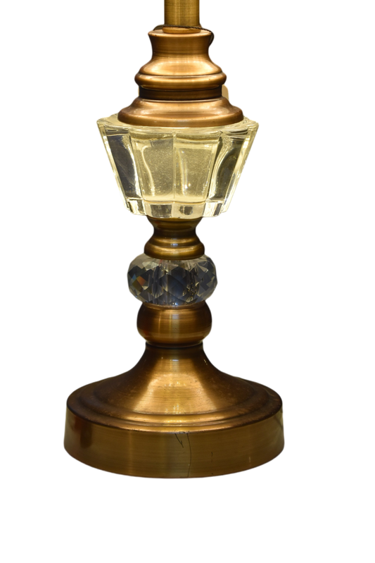 Crystal Fusion™ – Metal Crystal Lamp Pair