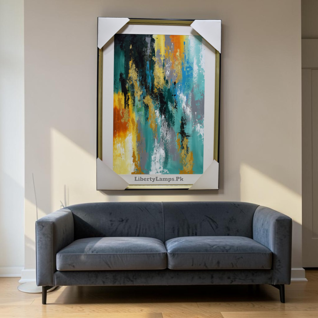 Contemporary Abstract Handmade Oil Painting on Canvas