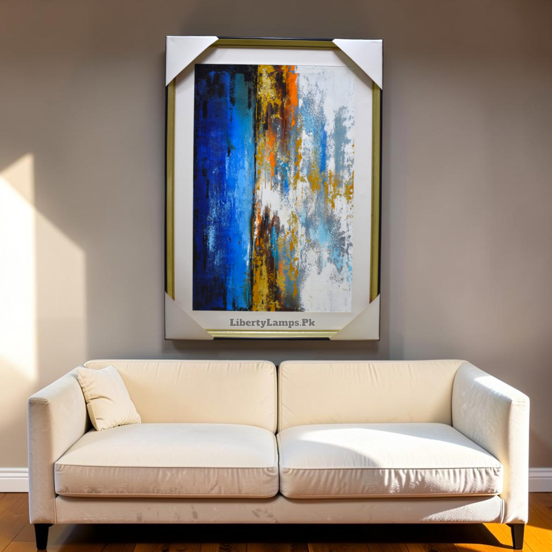 Artistic Abstract Handmade Oil Painting on Canvas