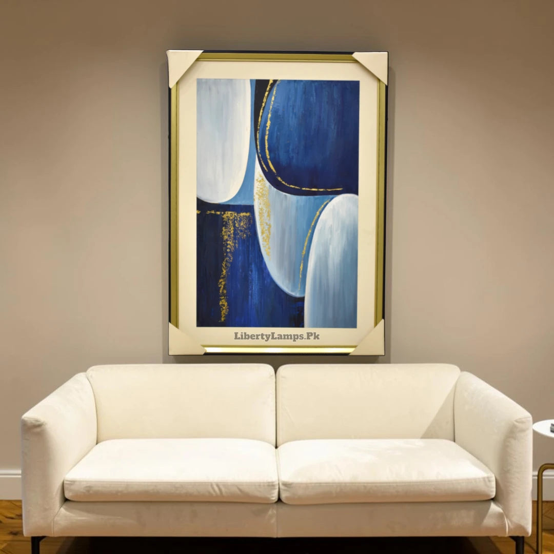 Sophisticated Abstract Handmade Oil Painting on Canvas
