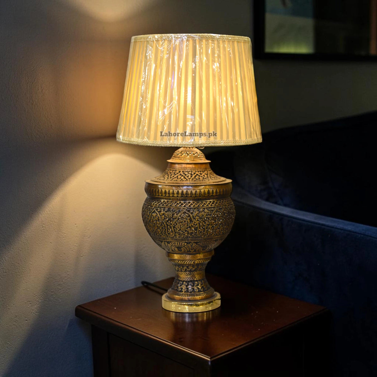 Copper Heritage – Premium Pure Copper Table Lamp Pair