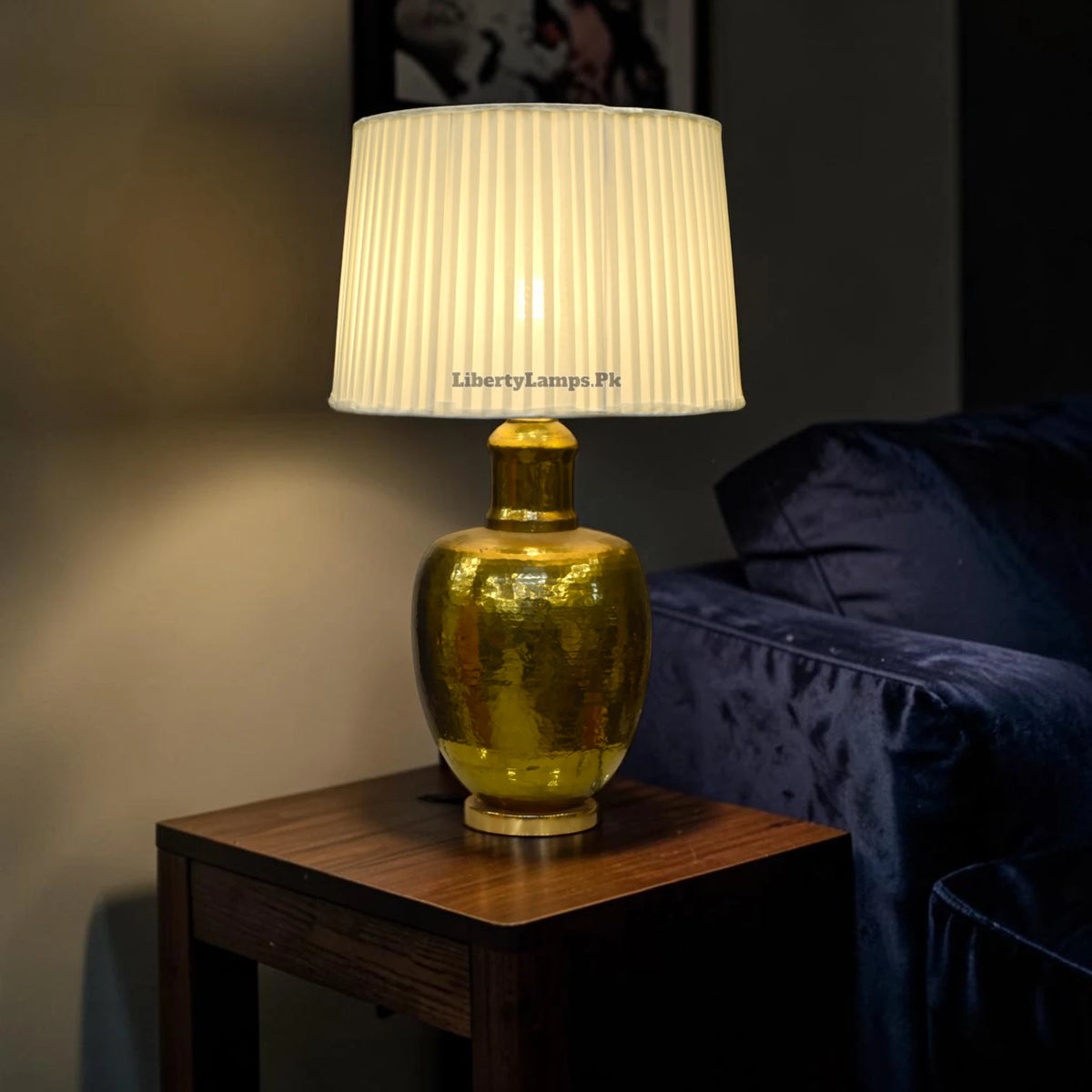 Brass Heritage – Premium Pure Brass Table Lamp Pair