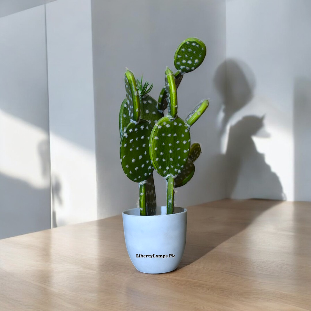Lifelike 12-Inch Artificial Cactus Plant π΅β¨