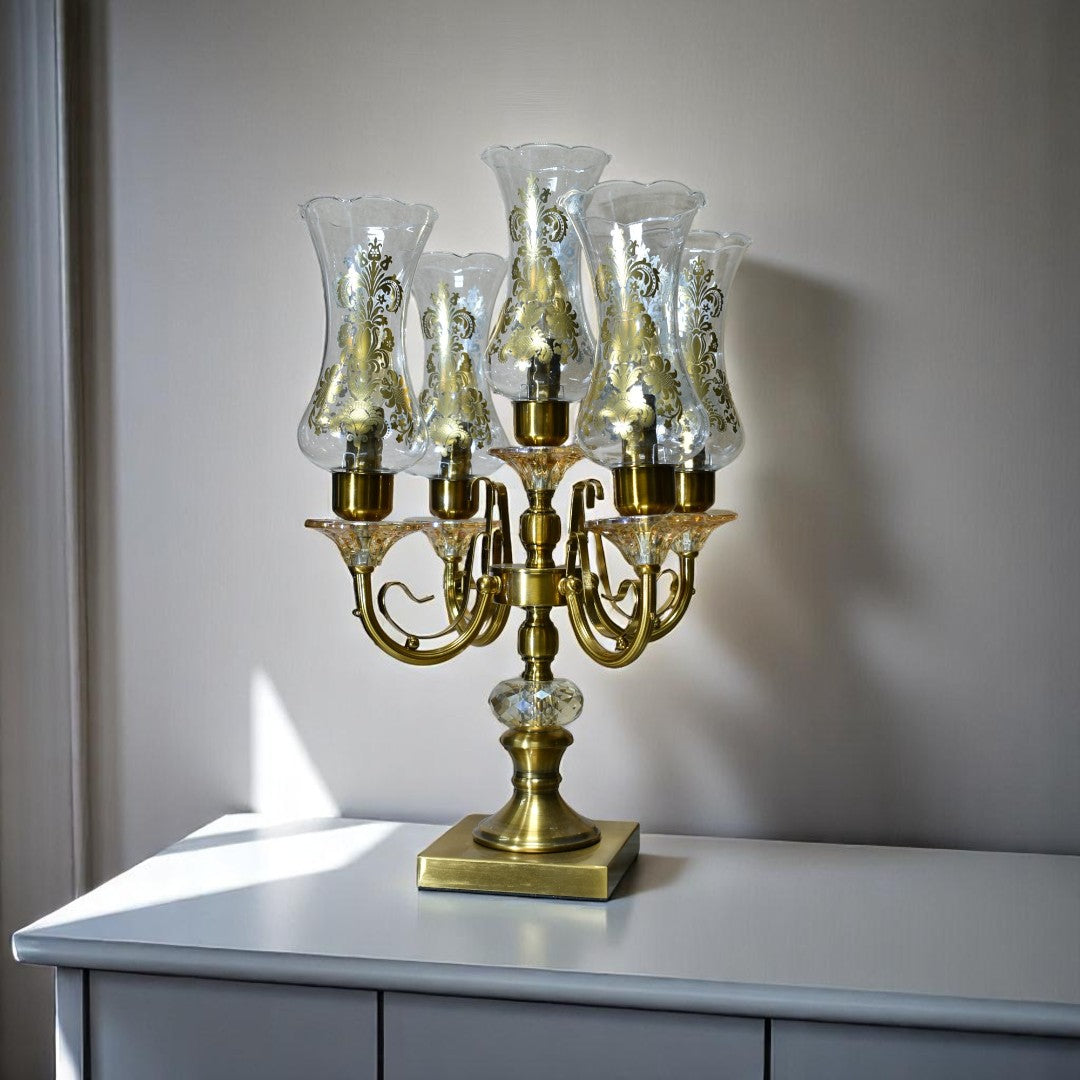 Majestic Persia 5-Chimney Lala Table Lamp
