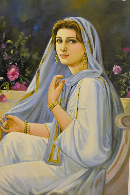 🖼️ Soul in Motion – Figurative Oil Canvas (Single)