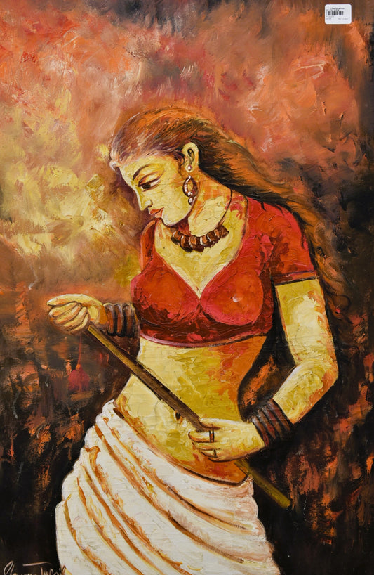 Soul in Motion – Figurative Oil Canvas (Single)