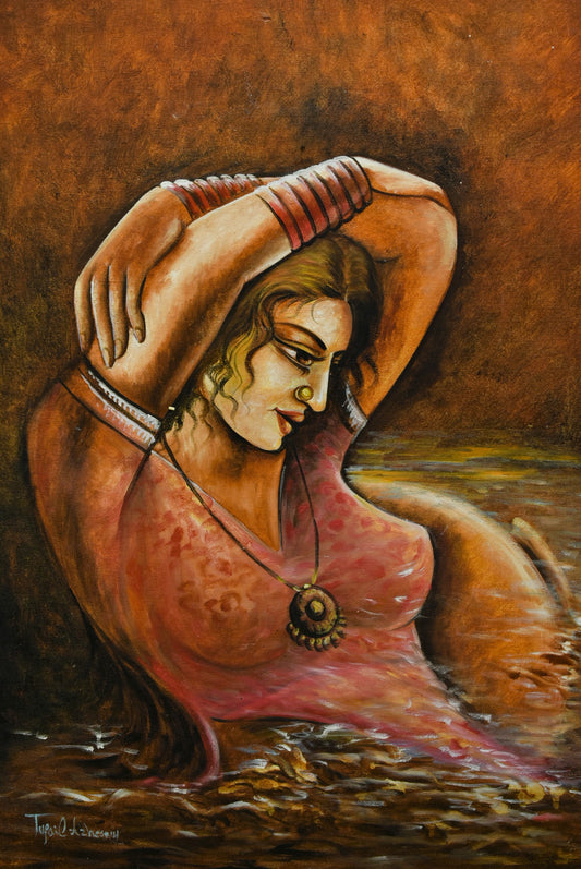 Soul in Motion – Figurative Oil Canvas (Single)