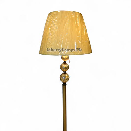 💡 3 Crystal Ball Golden Floor Lamp (Single) 💡