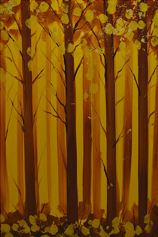 🌄 Tranquil Horizons – Landscape Oil Painting on Canvas (Single) 🌄