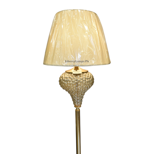 💡 Golden Elegance Glass Floor Lamp (Single) 💡