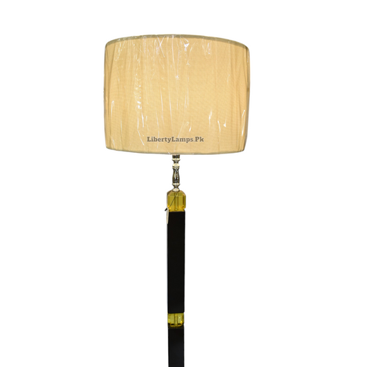 💡 NoirCrystal Floor Lamp – Black Crystal Body with Crystal Base (Single) 💡