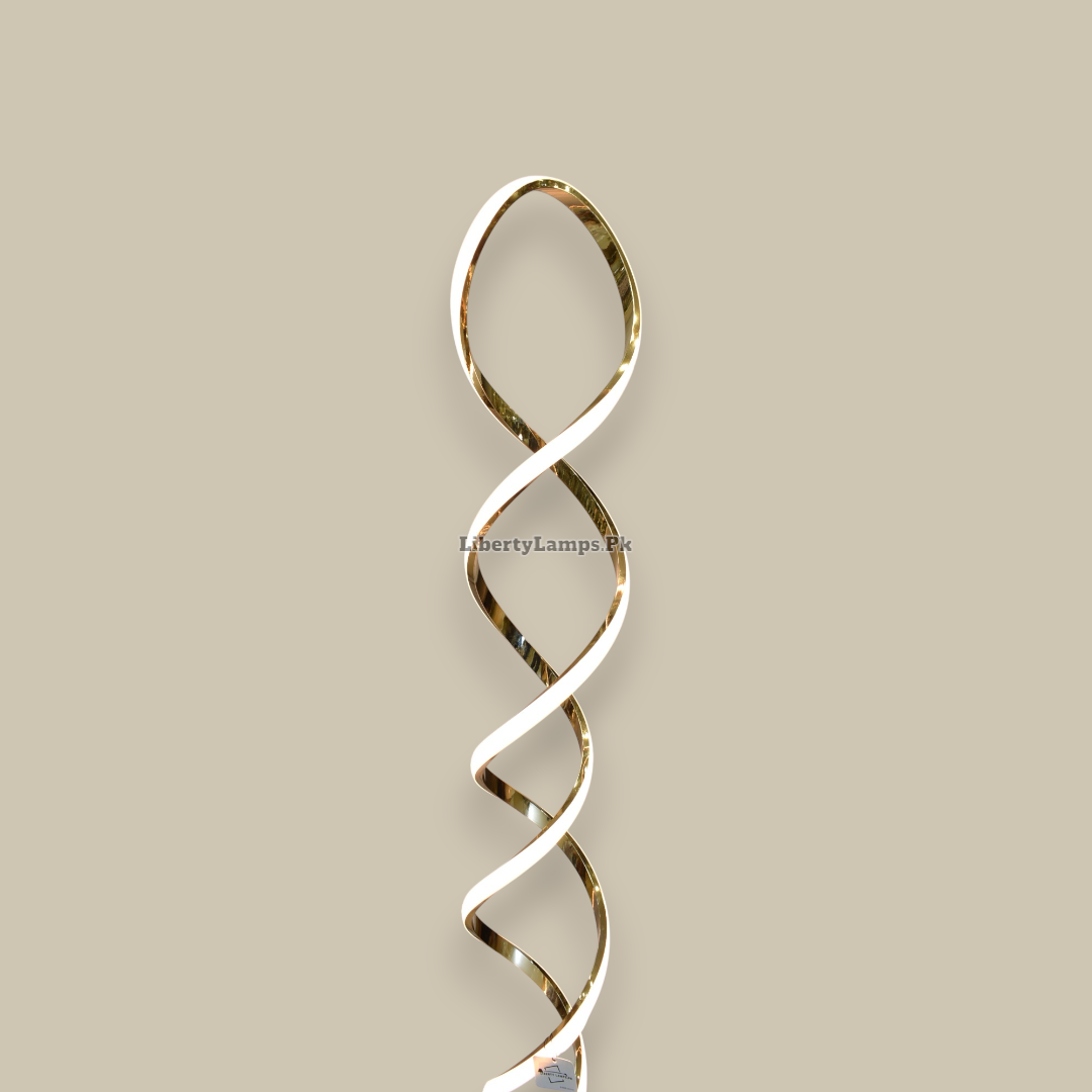 💡 SpiralGlow LED Floor Lamp – Modern Spiral Design (Single) 💡