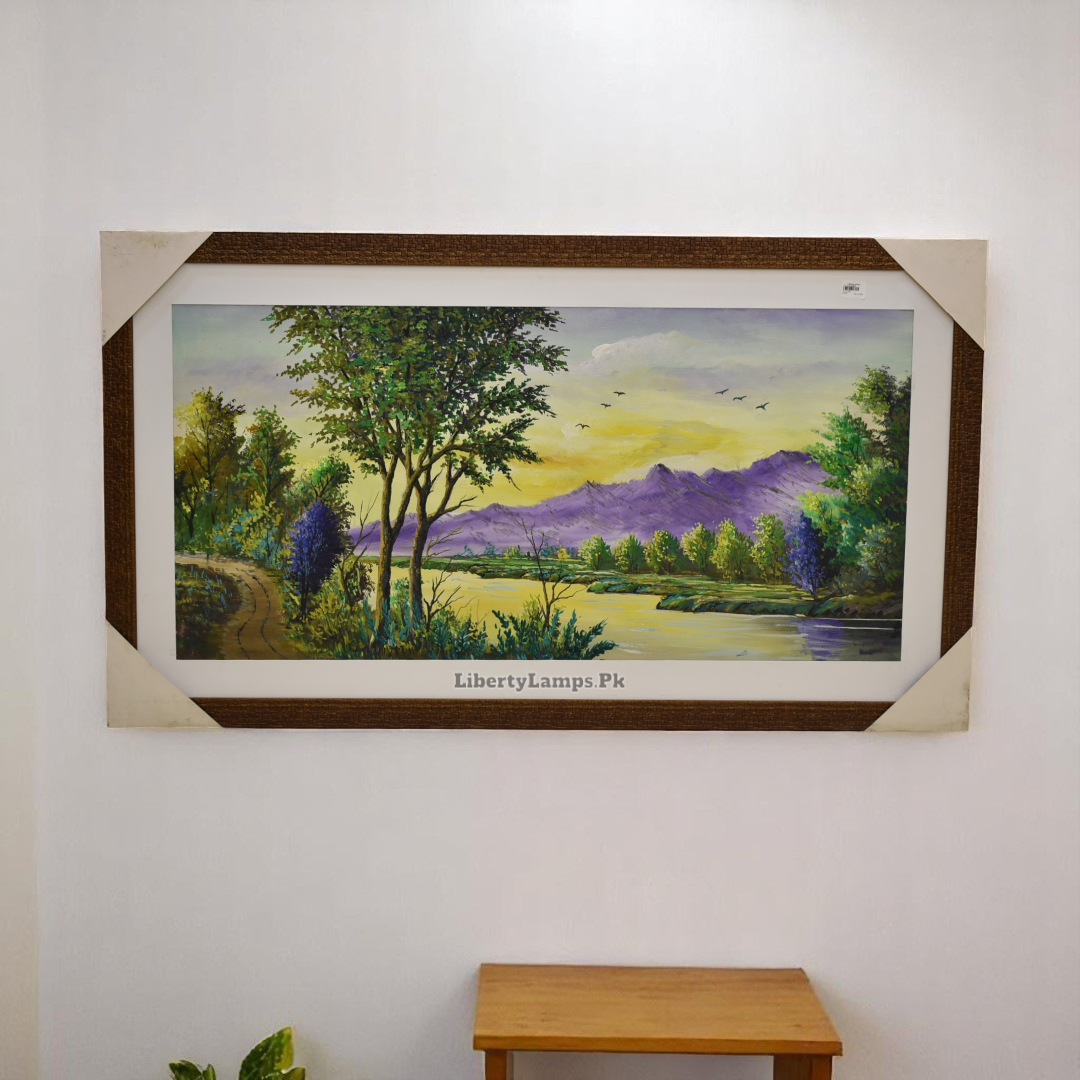 🧍♂️ Graceful Silhouette – Figurative Oil Painting (Single)
