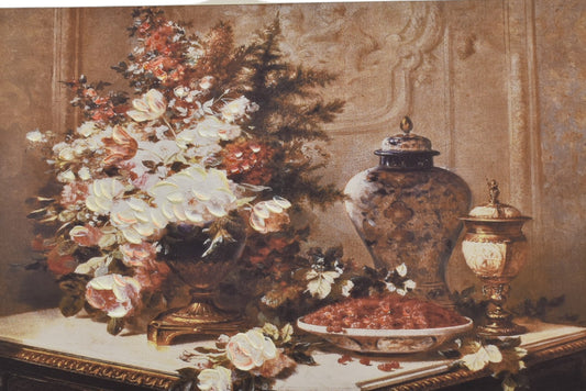 🌸 Petal Grace – Floral Oil Painting (Single)