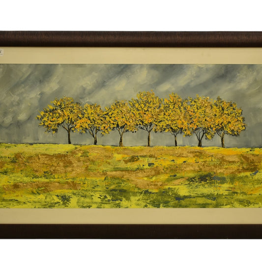 🌸 Blossom Radiance – Floral Oil Painting on Canvas (Single)