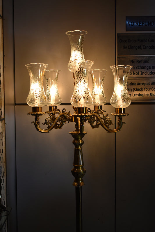 🌟 Irani Lala 5 Chimney Floor Lamp – 68 Inch (Single)