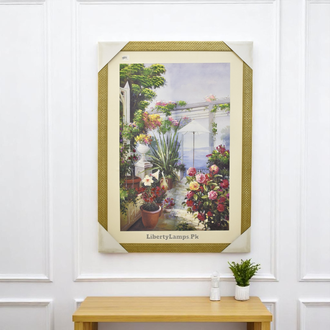 🌸 Blooming Grace – Floral Oil Painting