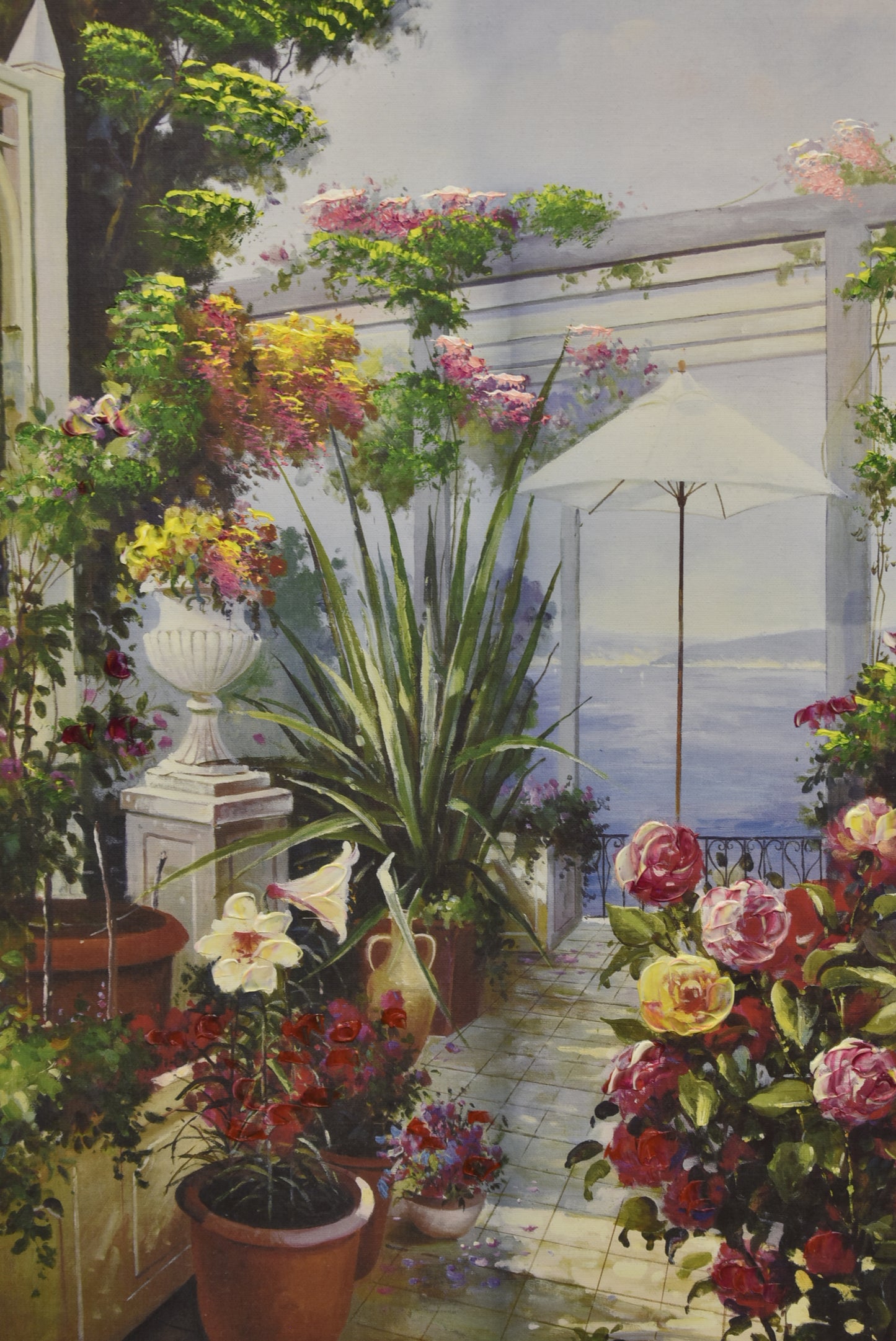 🌸 Blooming Grace – Floral Oil Painting