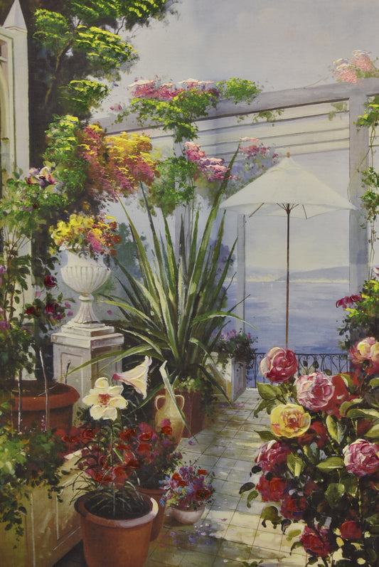 🌸 Blooming Grace – Floral Oil Painting