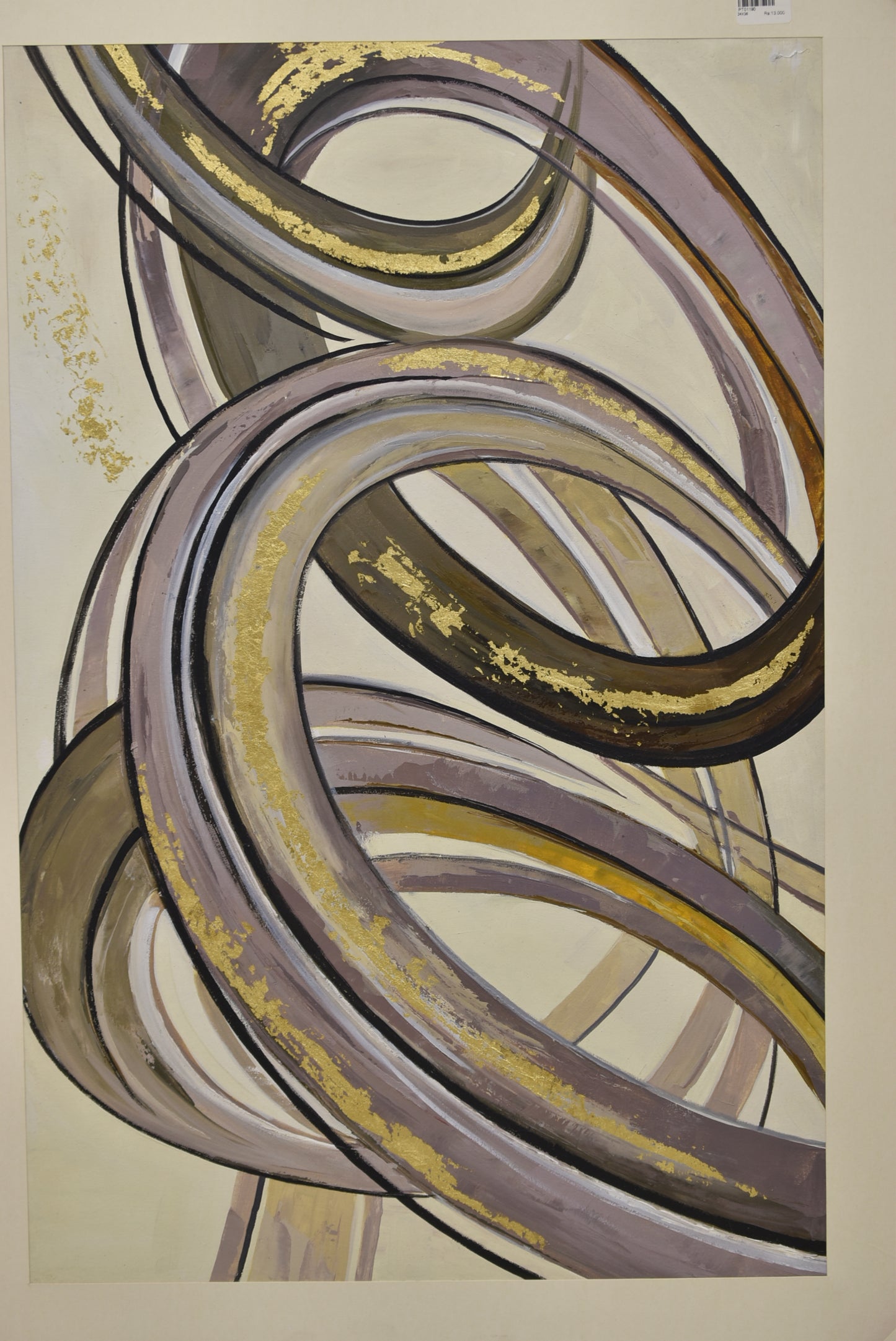 🎨 Silent Motion – Abstract Oil Painting