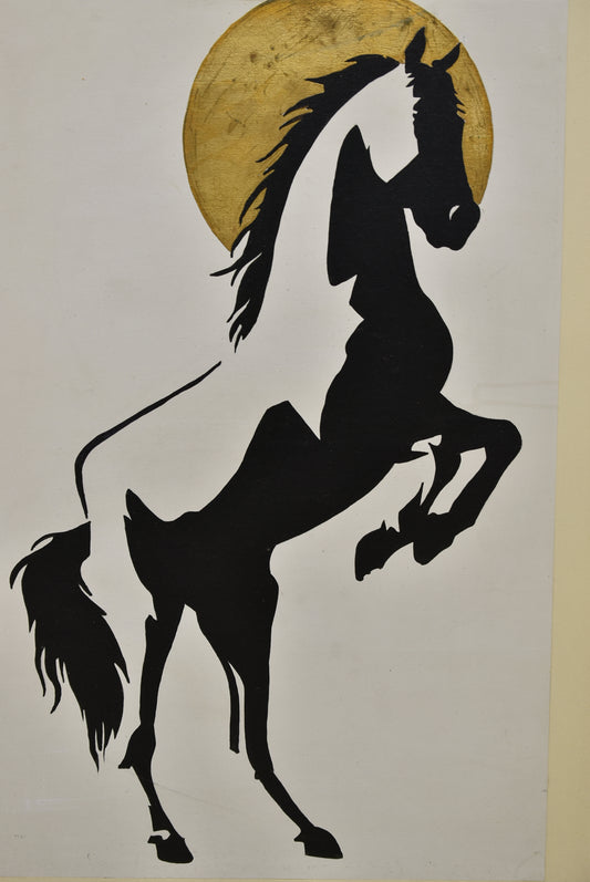 Majestic Gallop – Horse Oil Painting (Single)