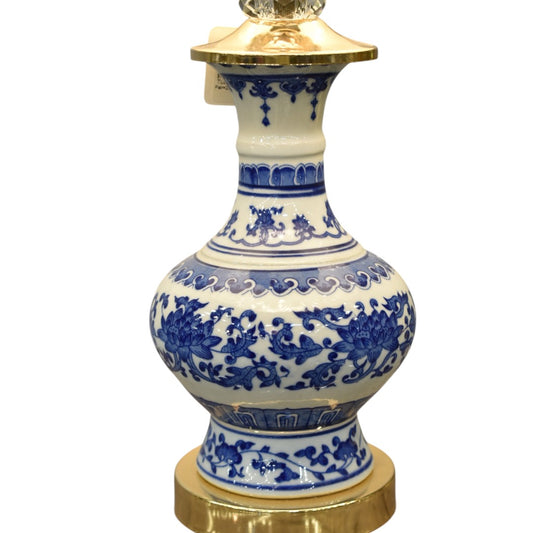 Multani Blue Pottery Table Lamp (Pair)